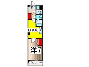 パルクレールの物件間取画像